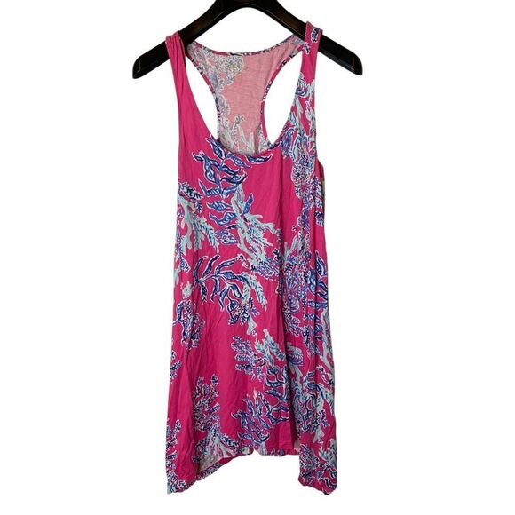 Lilly Pulitzer Monterey dress 100% pima cotton women's size large - Picture 2 of 4